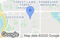 Map of Point McKay, AB